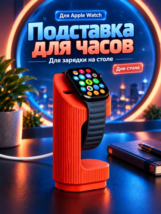 Подставка для зарядки Apple Watch на стол - 