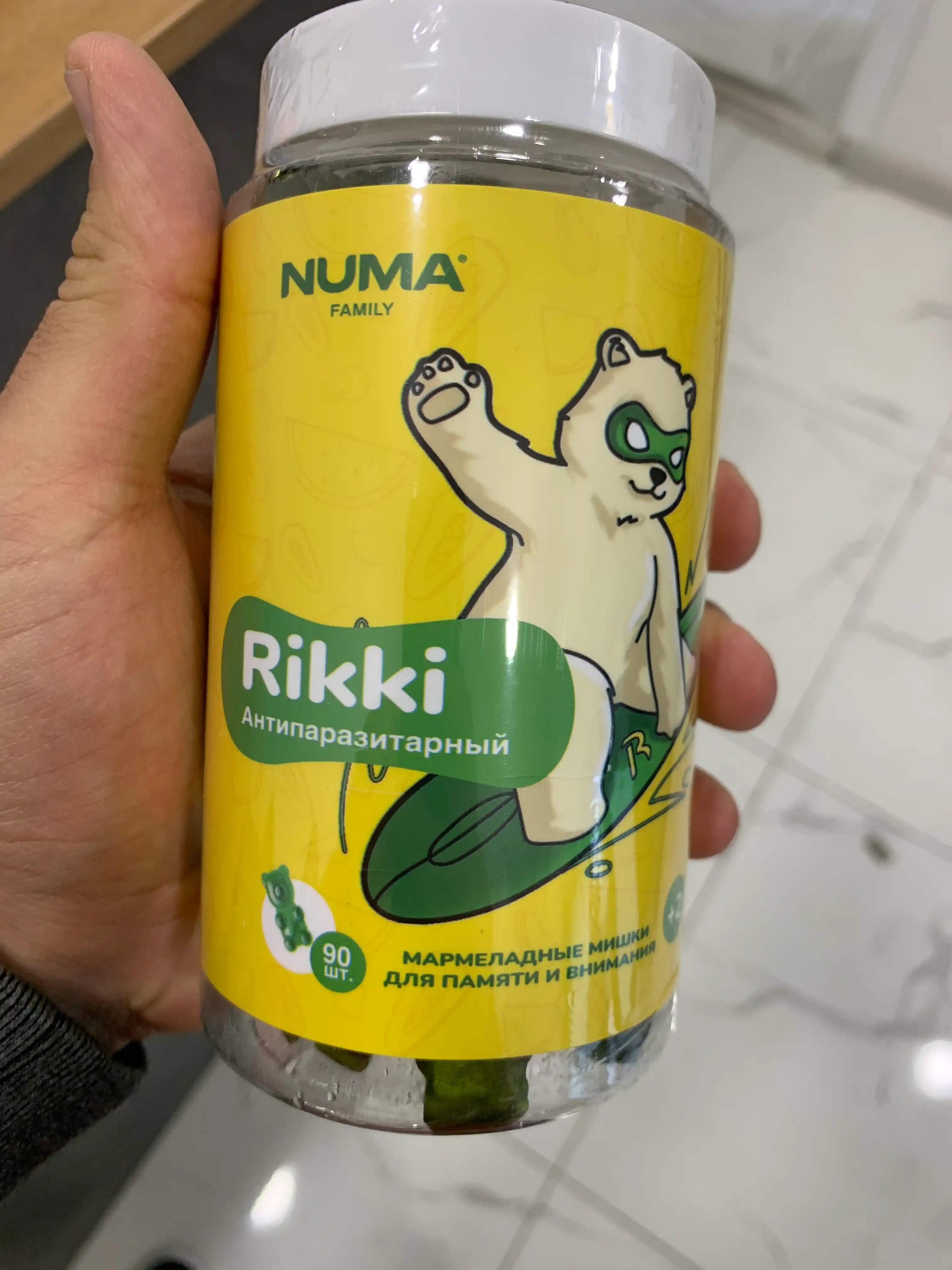 Антипаразитарное средство Rikki, 90 шт - Numa-Family