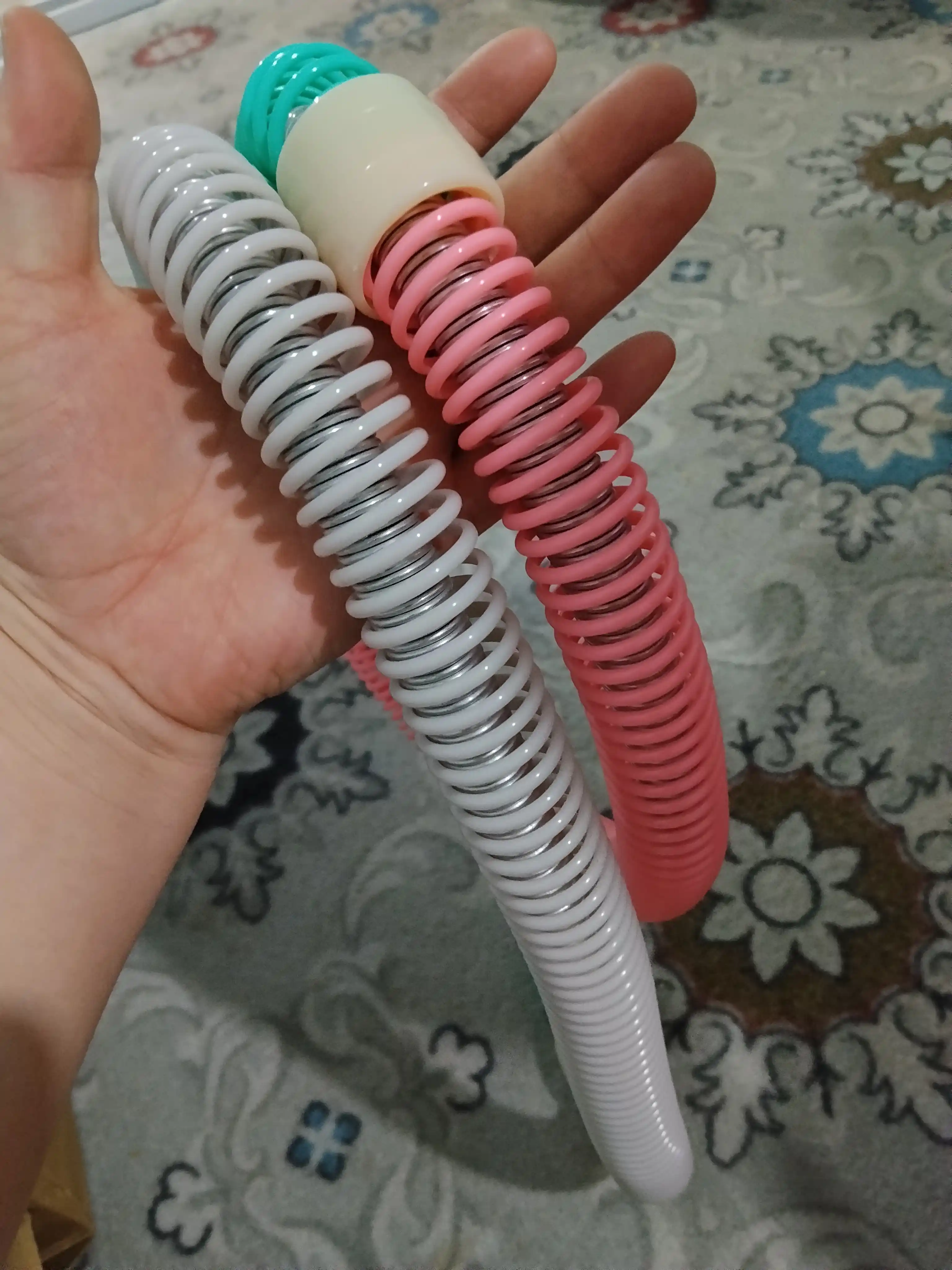Ayollar uchun bel va vazn yo‘qotish uchun buklanadigan, prujinali fitnes halqasi