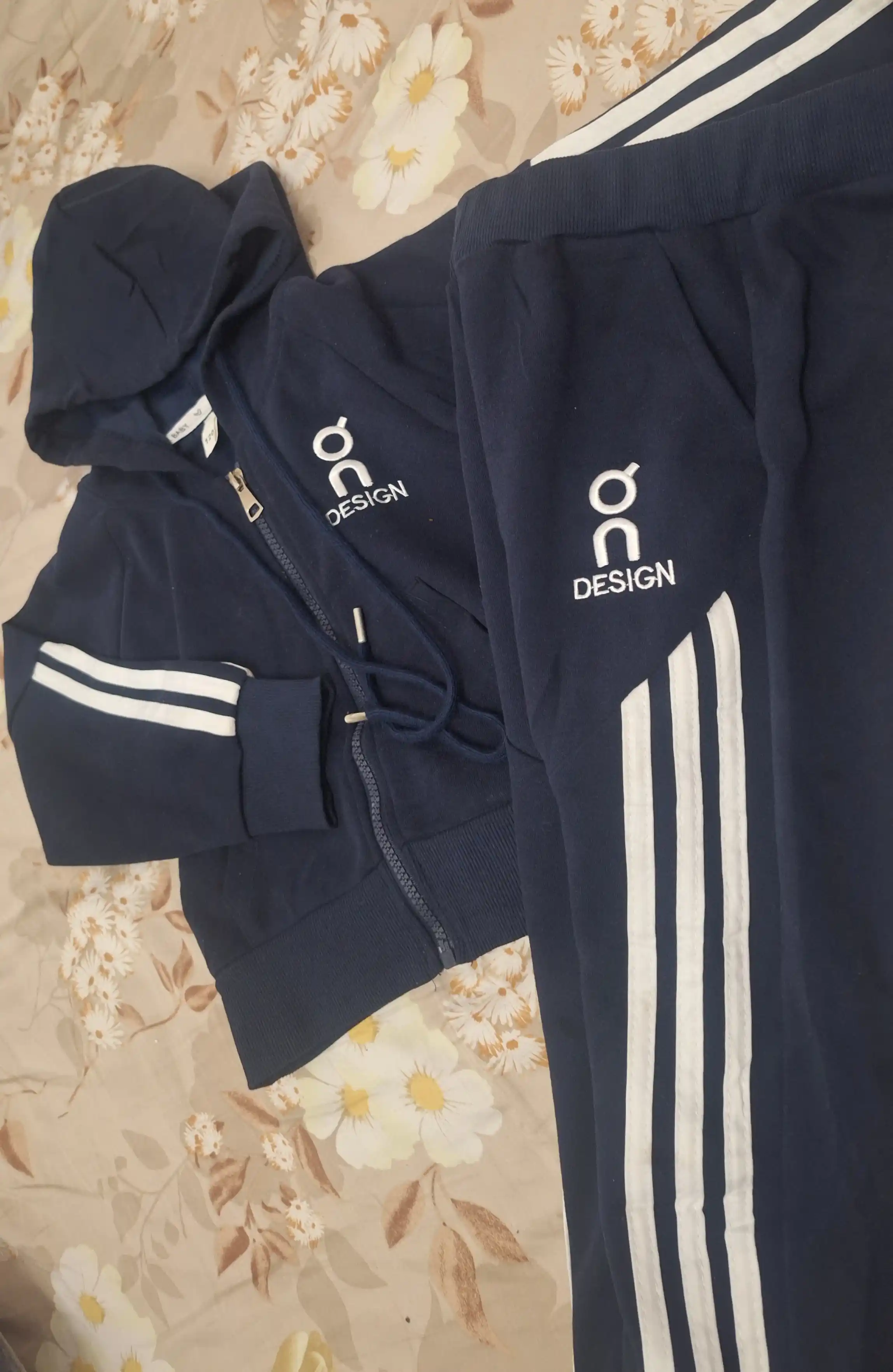 Bolalar uchun 3 qismli sport kostyumi – troyka, spartifka, paxtali kiyimlar to'plami