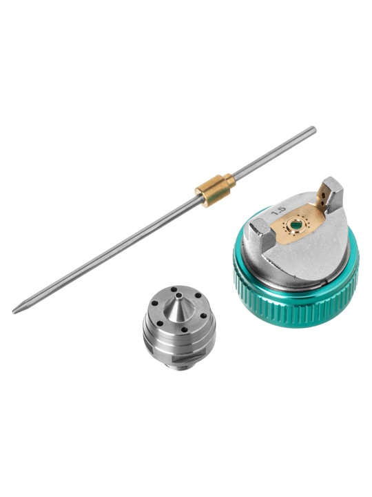 Bo'yoq purkagich STELS, AG 801 HVLP, pnevmatik, soplo 1.5 mm va 1.8 mm, 57360