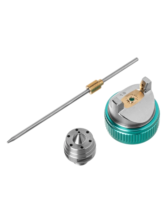 Bo'yoq purkagich STELS, AG 801 HVLP, pnevmatik, soplo 1.5 mm va 1.8 mm, 57360