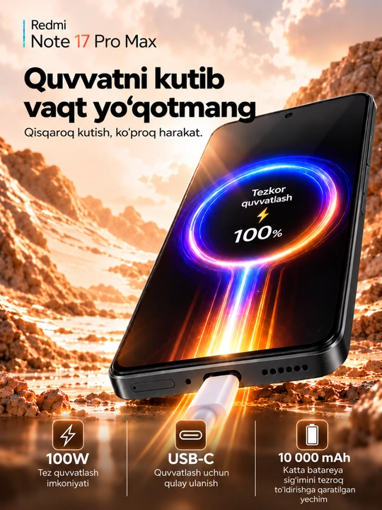 Смартфон Xiaomi Redmi note 17 Pro Max