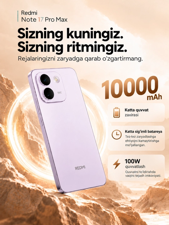 Смартфон Xiaomi Redmi note 17 Pro Max
