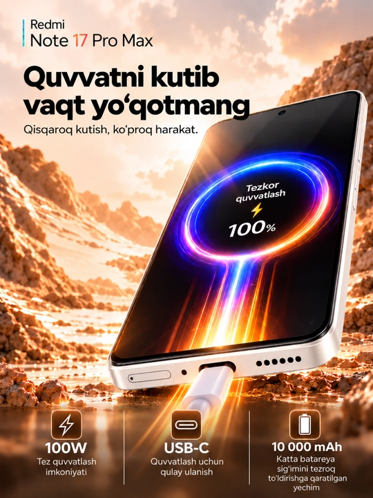 Смартфон Xiaomi Redmi note 17 Pro Max