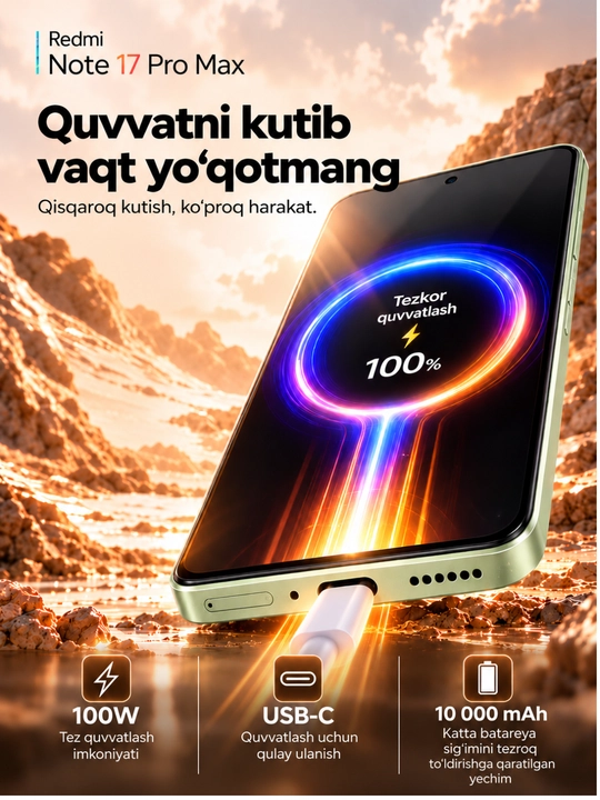 Смартфон Xiaomi Redmi note 17 Pro Max