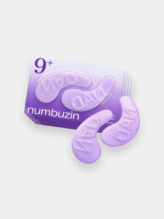 Гидрогелевые патчи для глаз Numbuzin No.9+ Secret Firming Eye Patch, 5 пар - 