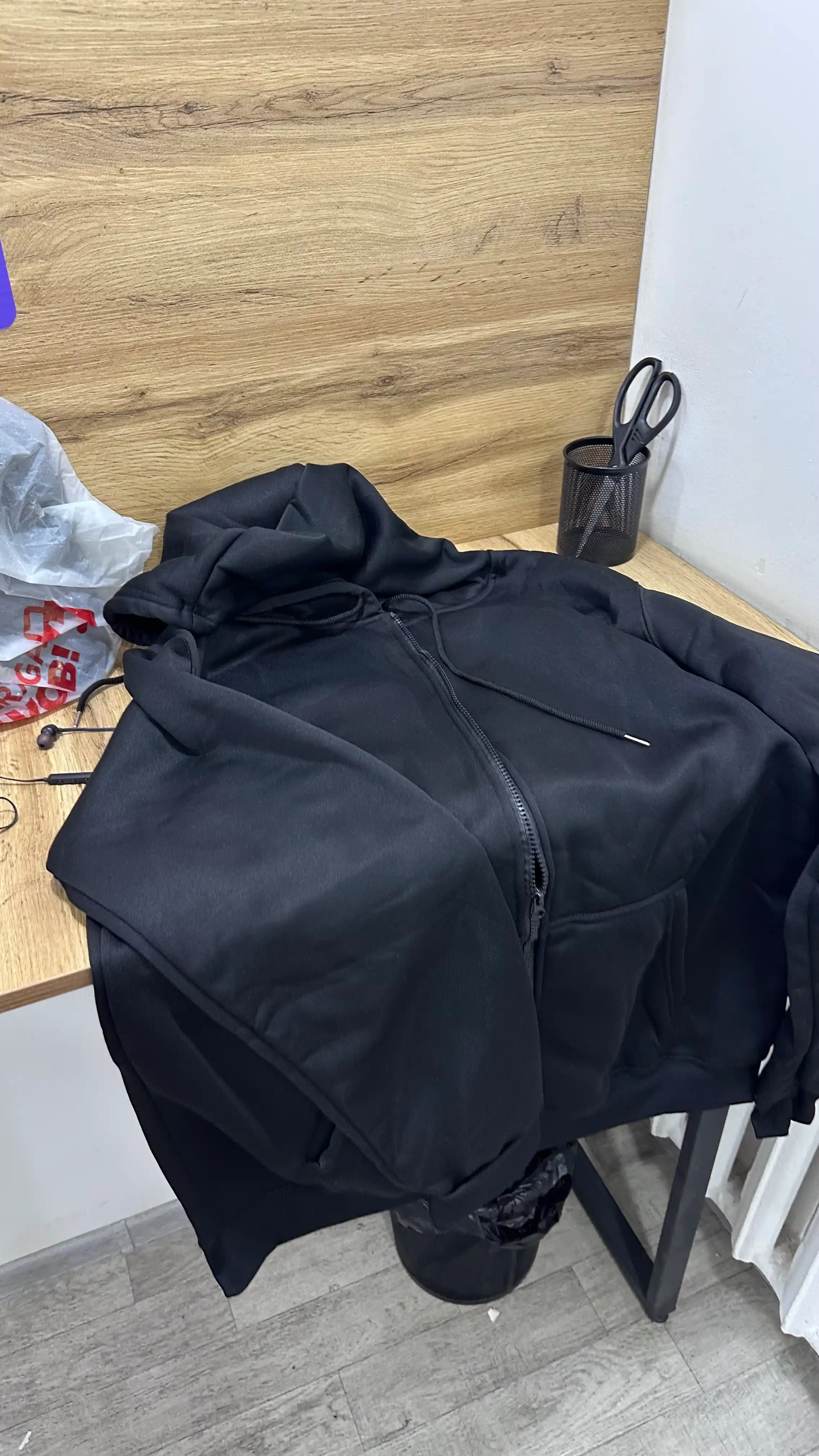 Ayollar uchun Oversize, zipka, Xudi,kuz,qish fasli uchun , qulay Kapushonli Sviter