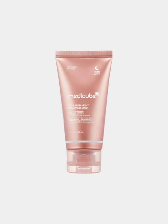 Ночная коллагеновая маска Medicube Collagen Night Wrapping Mask, 75 мл - 