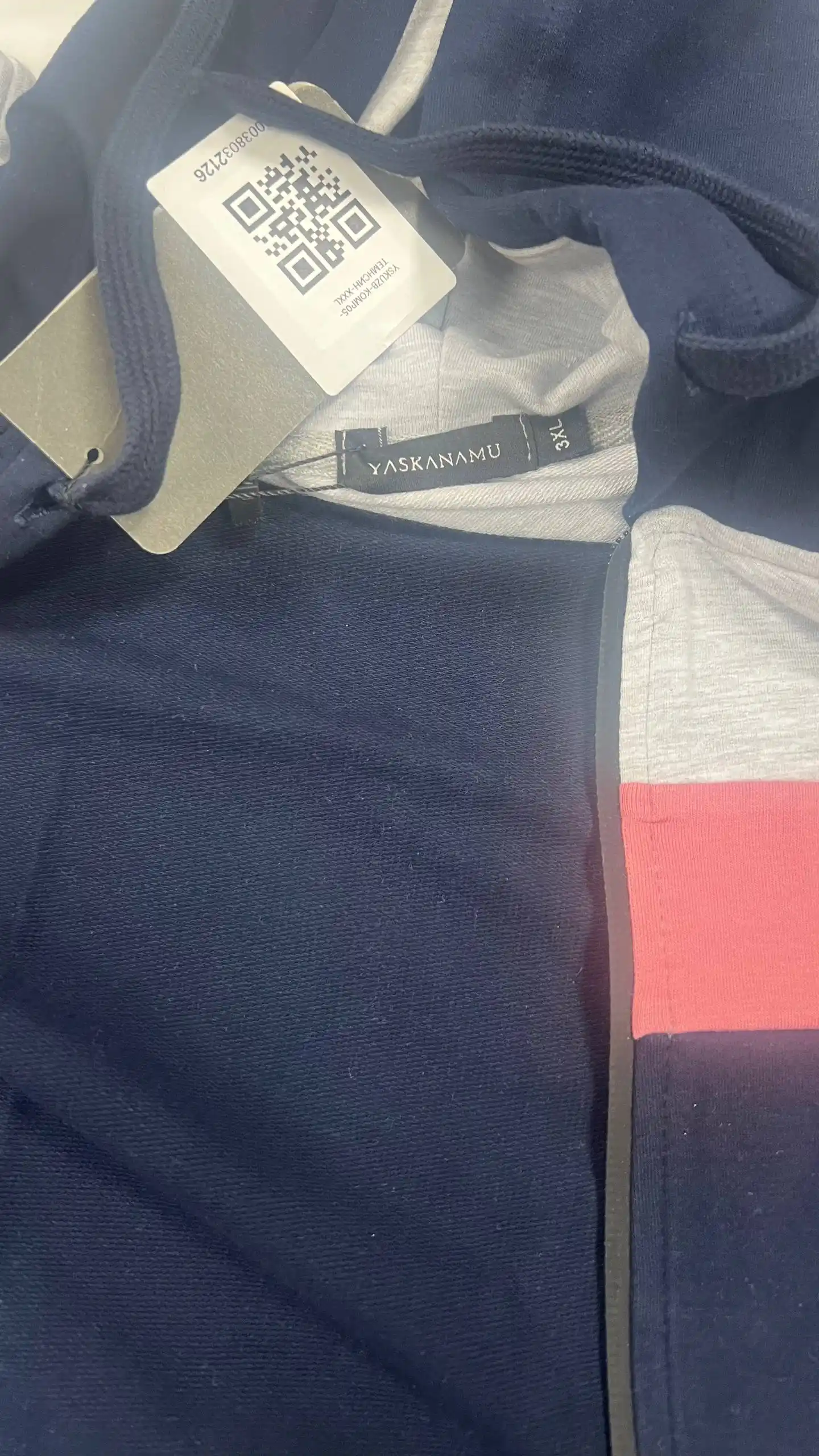 Ayollar sport komplekti, bir razmer kichik 100% PAXTA