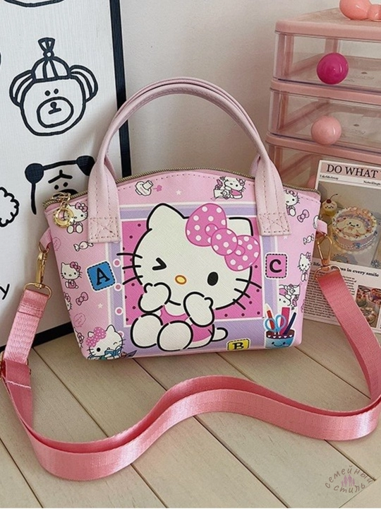 Sanrio bolalar sumkasi (Kuromi, Hello Kitty, My Melody) qizlar uchun kross-bodi sumkasi