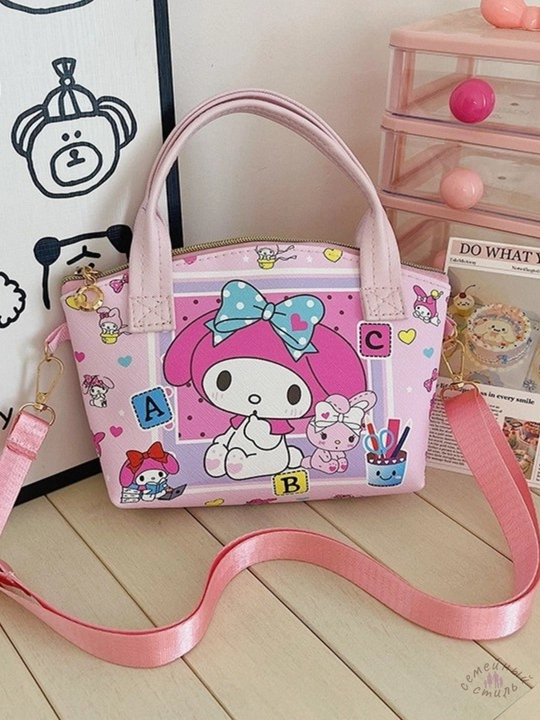Sanrio bolalar sumkasi (Kuromi, Hello Kitty, My Melody) qizlar uchun kross-bodi sumkasi