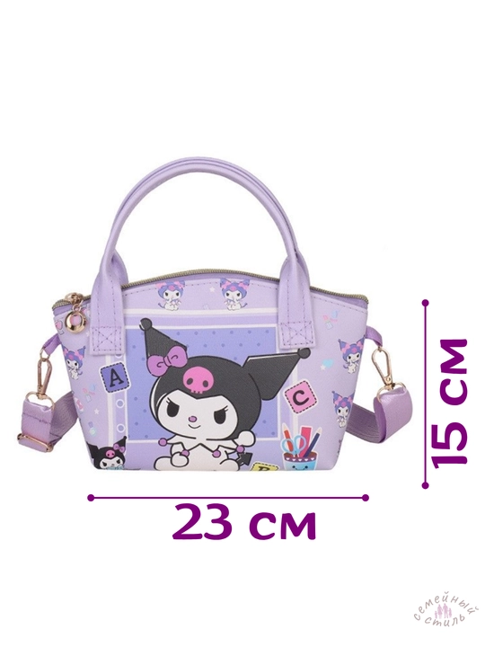 Sanrio bolalar sumkasi (Kuromi, Hello Kitty, My Melody) qizlar uchun kross-bodi sumkasi