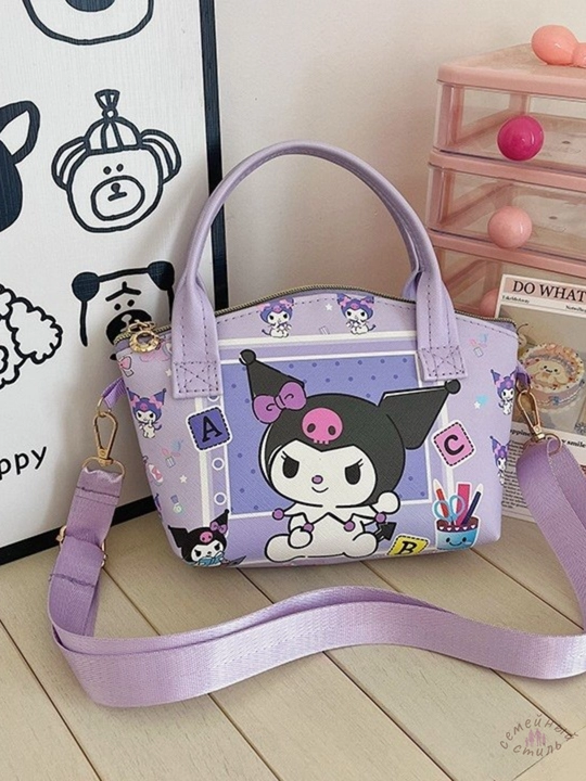 Sanrio bolalar sumkasi (Kuromi, Hello Kitty, My Melody) qizlar uchun kross-bodi sumkasi