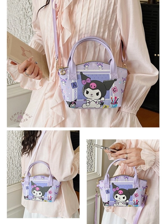 Sanrio bolalar sumkasi (Kuromi, Hello Kitty, My Melody) qizlar uchun kross-bodi sumkasi