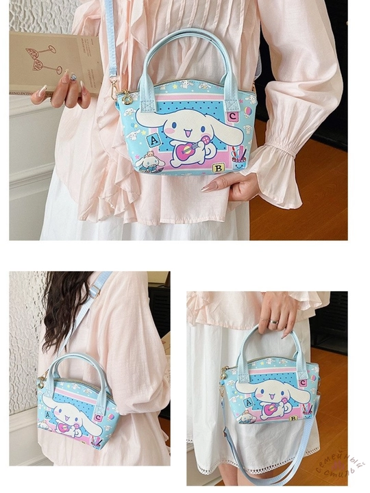 Sanrio bolalar sumkasi (Kuromi, Hello Kitty, My Melody) qizlar uchun kross-bodi sumkasi