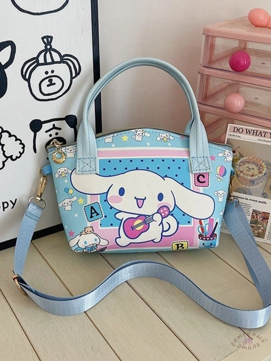 Sanrio bolalar sumkasi (Kuromi, Hello Kitty, My Melody) qizlar uchun kross-bodi sumkasi