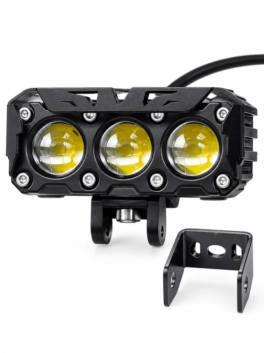 Skuter va Mototsikl uchun qo‘shimcha LED faralar, yorqin yoritish, universal o‘rnatish