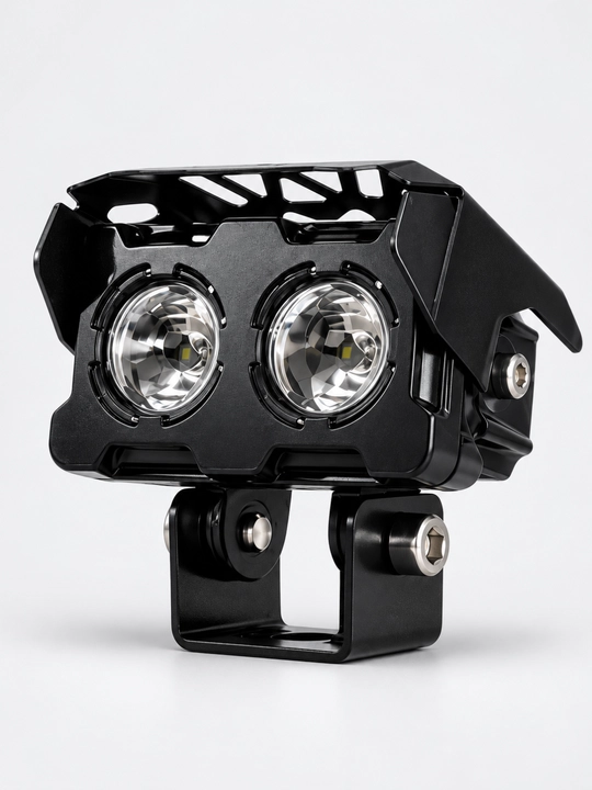 Skuter va Mototsikl uchun qo‘shimcha LED faralar, yorqin yoritish, universal o‘rnatish - 