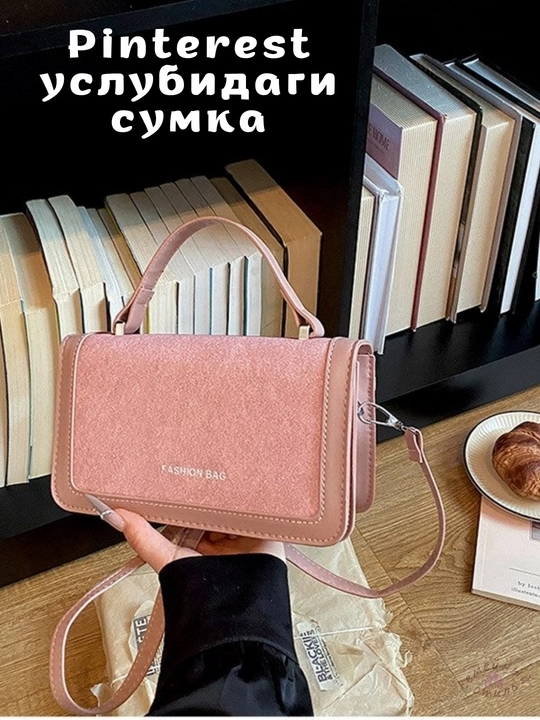 Ayollar uchun yelkaga osiladigan sumka, dastali mini sumka, zamonaviy kundalik sumkacha - 