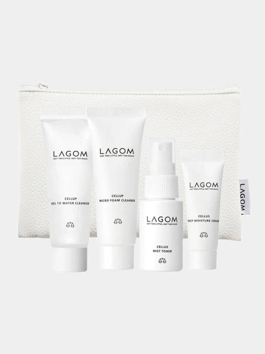 Набор косметики LAGOM Cellup Travel Kit, 5 средств - 