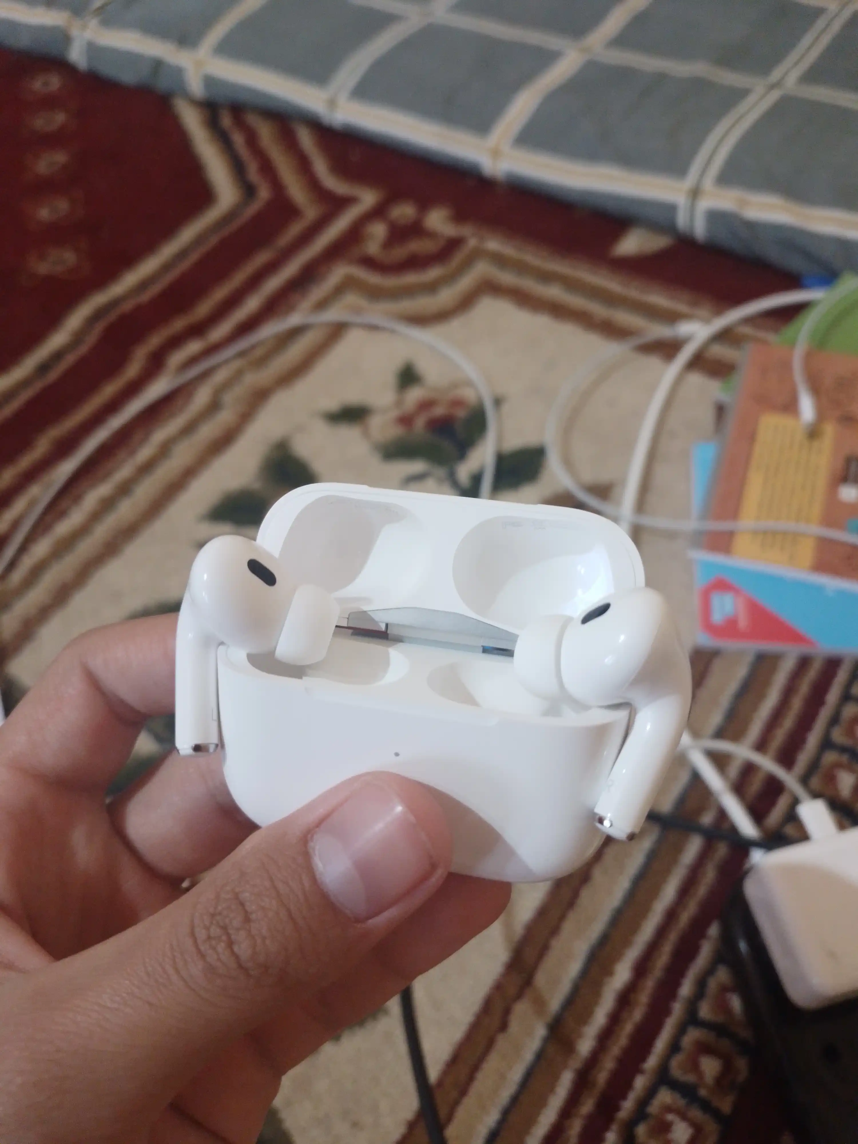 Simsiz quloqchin Pods Pro 2, sensorli, iPhone va Android uchun naushnik