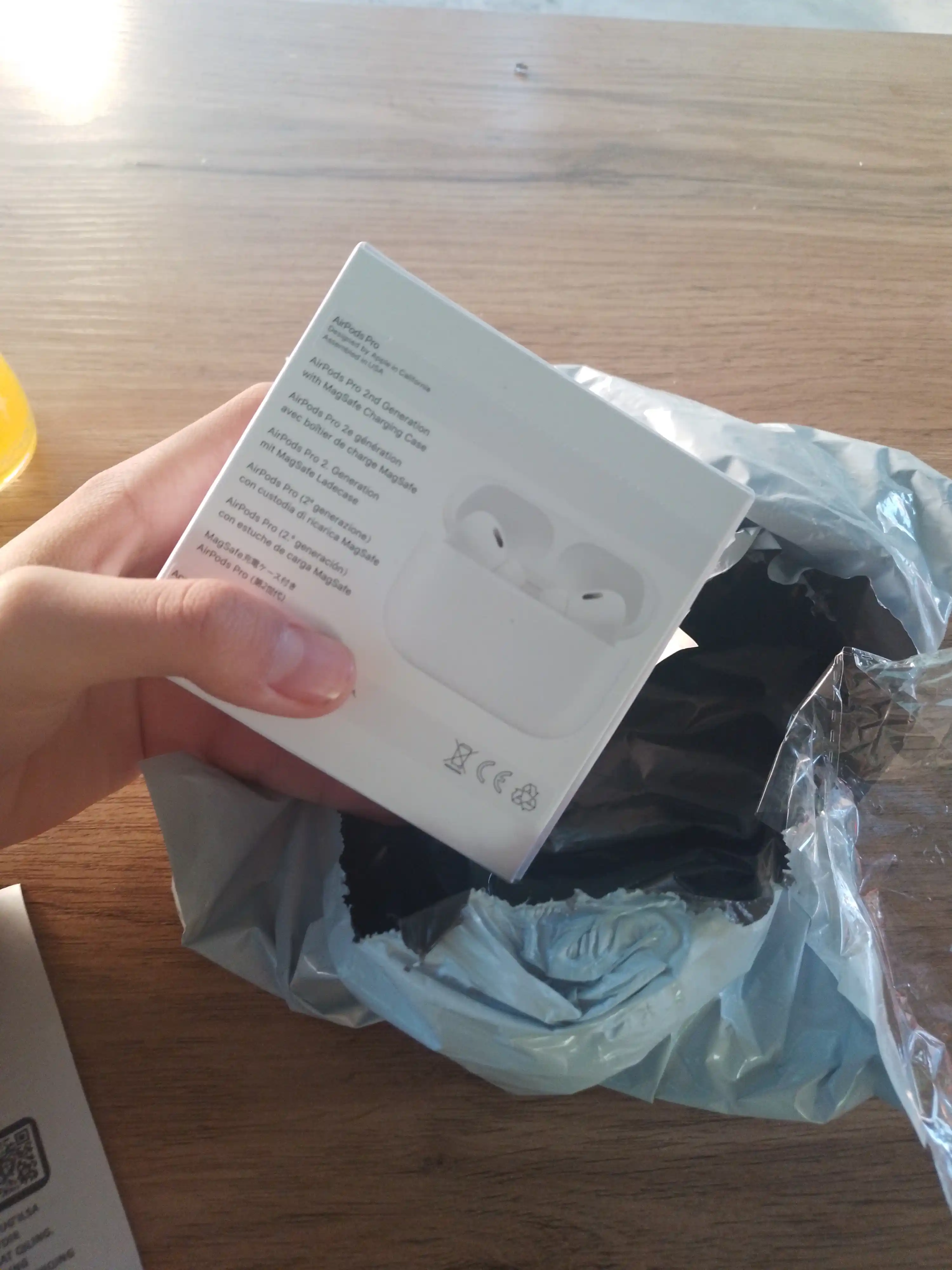 Simsiz quloqchin Pods Pro 2, sensorli, iPhone va Android uchun naushnik