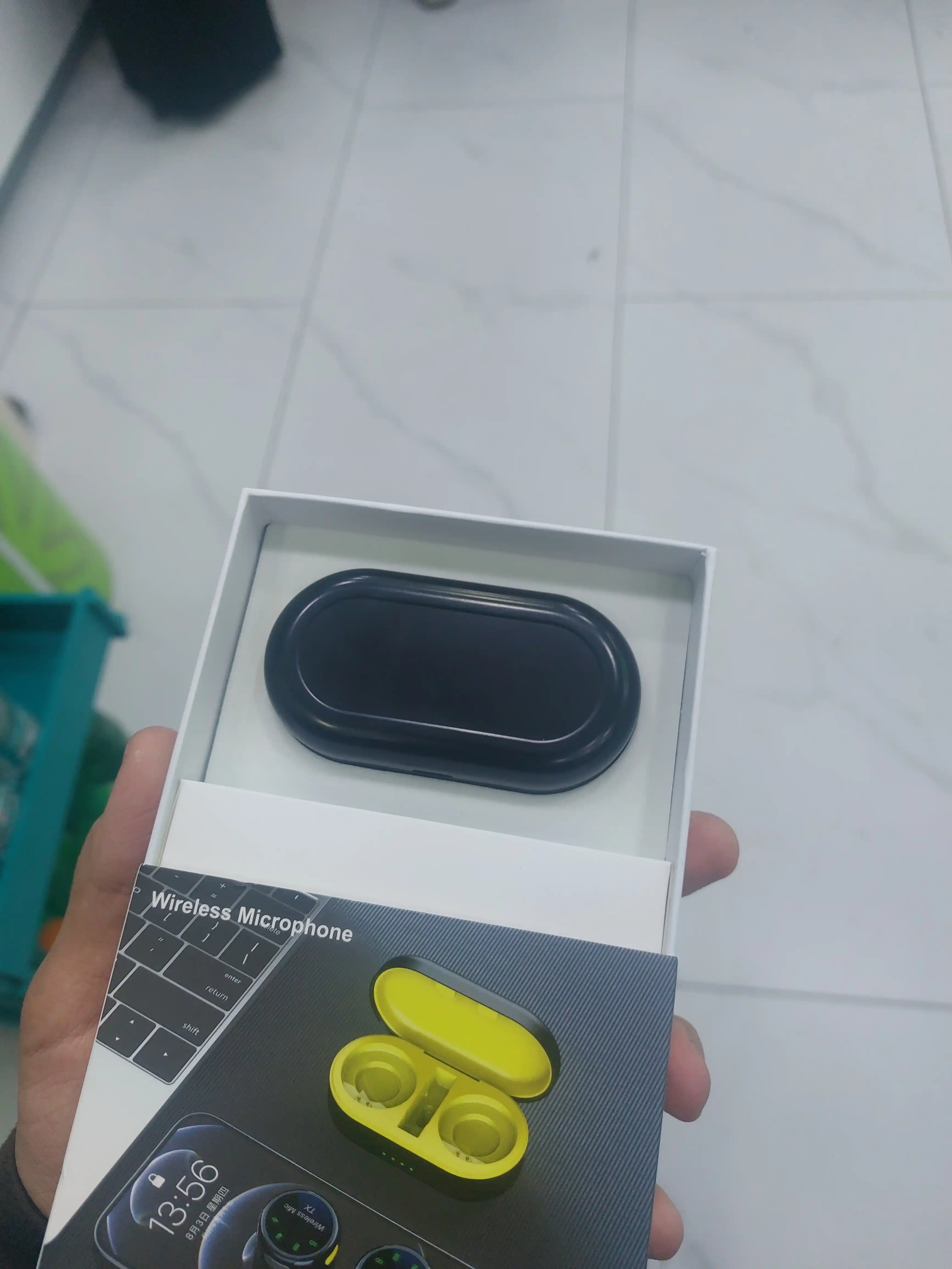 Simsiz mikrofon, petlichka, iphone va android uchun 2 dona