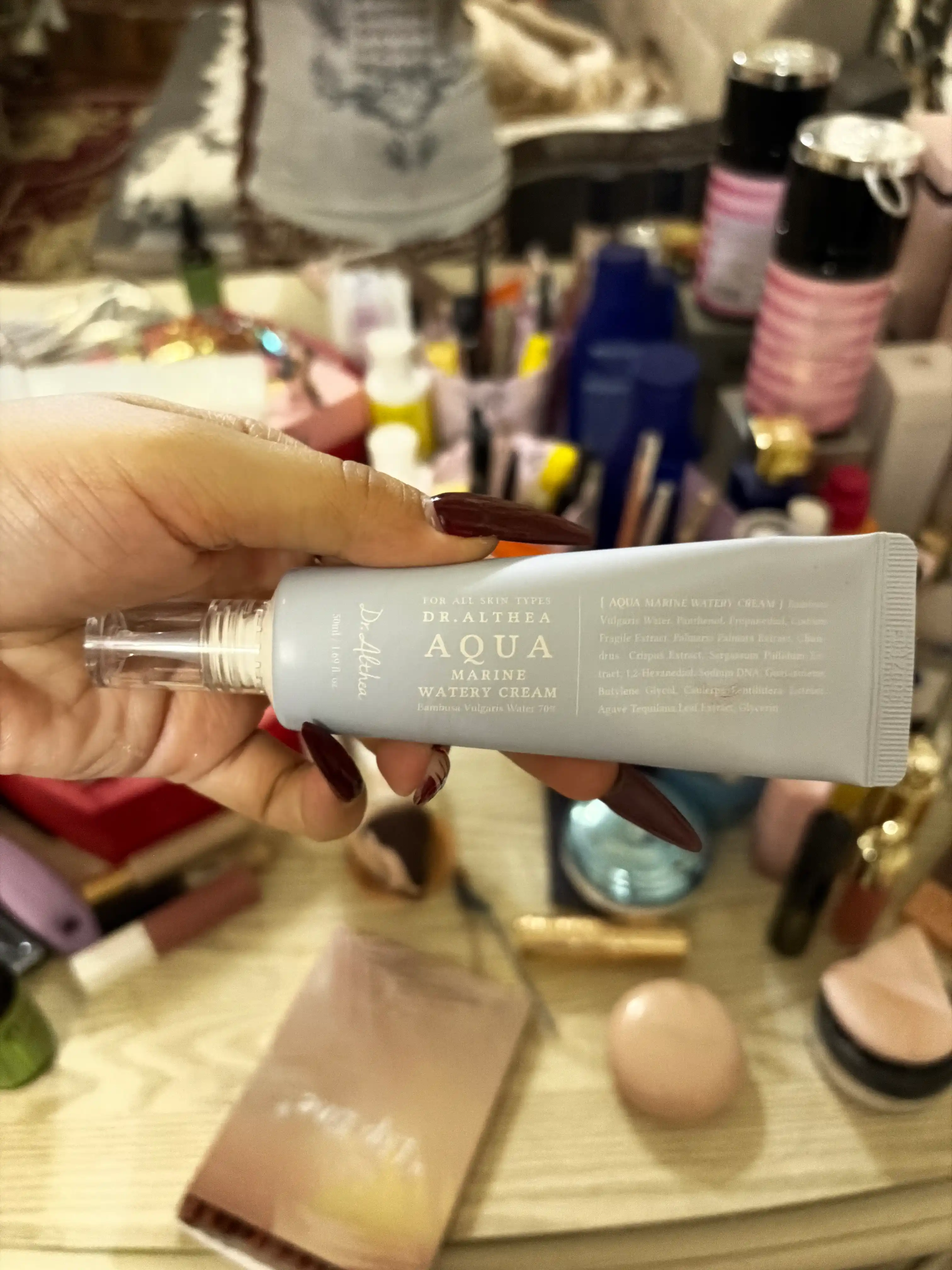 Глубоко увлажняющий крем с бамбуковой водой Dr.Althea Aqua Marine Watery Cream 50 мл