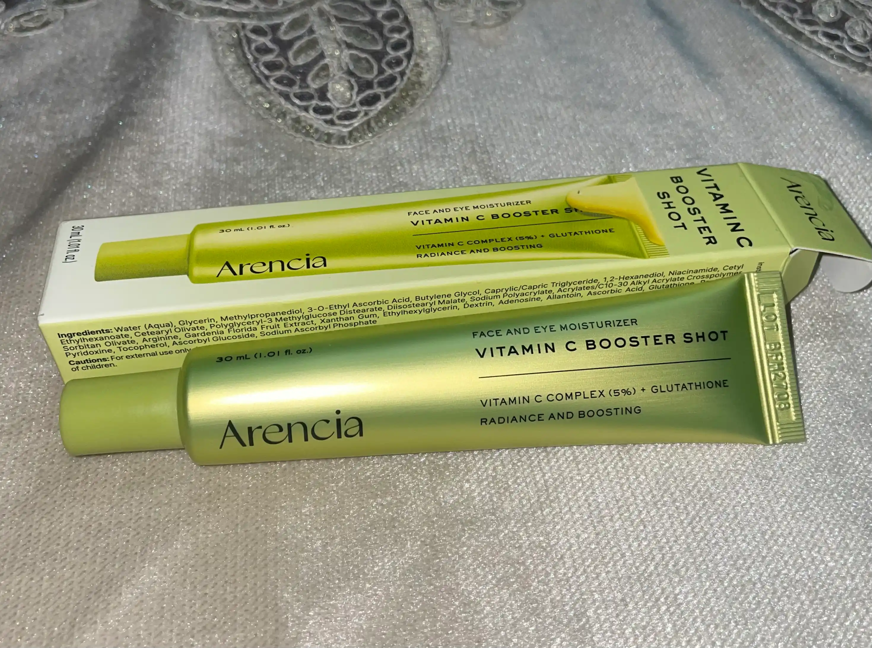 Arencia Booster Shot yuz uchun buster-zardob, 30 ml