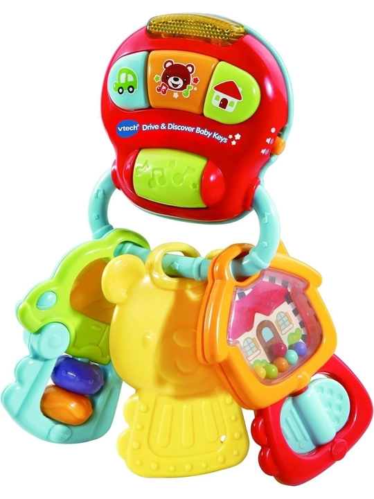 VTech Baby Keys, интерактивная музыкальная игрушка-ключи для малышей - 