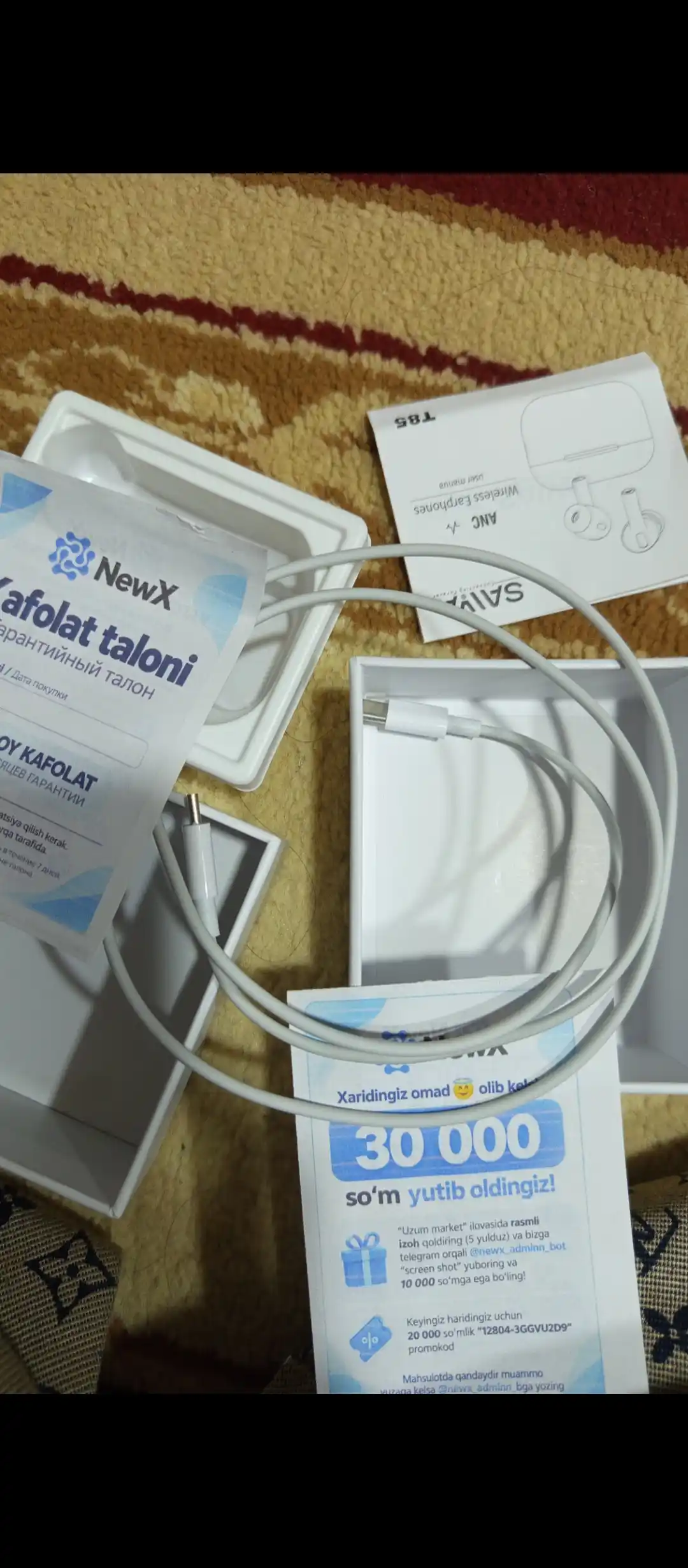 Pods Pro 3 ANC, simsiz quloqchinlar, Bluetooth, naushnik, barcha turdagi telefonlar uchun