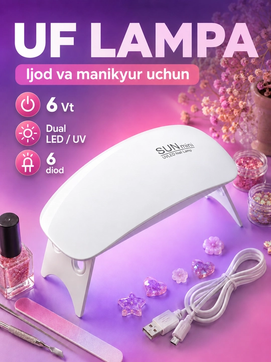 Epoksid smola uchun UV lampa, ultrabinafsha lampa, UV fonarik