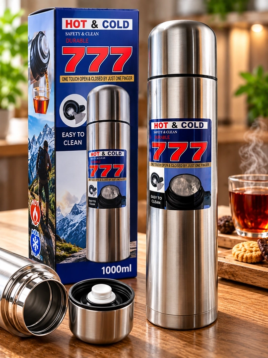 Термос HOT & COLD 777 из нержавеющей стали