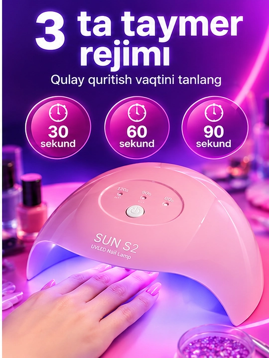 Epoksid smola uchun UV lampa, ultrabinafsha lampa, UV fonarik