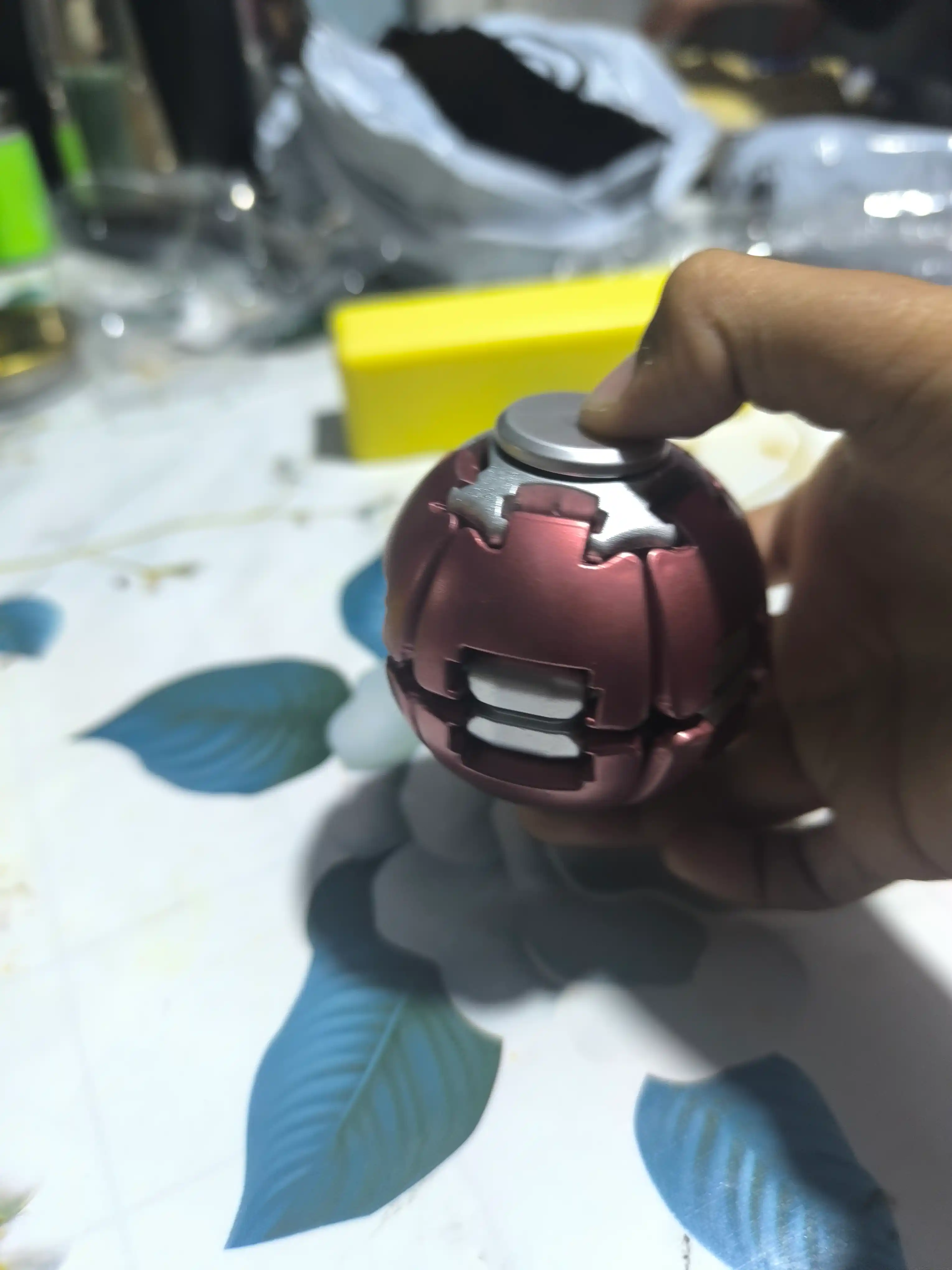Antistress spinner bolalar uchun, 3D shar-girgirak va fidjet