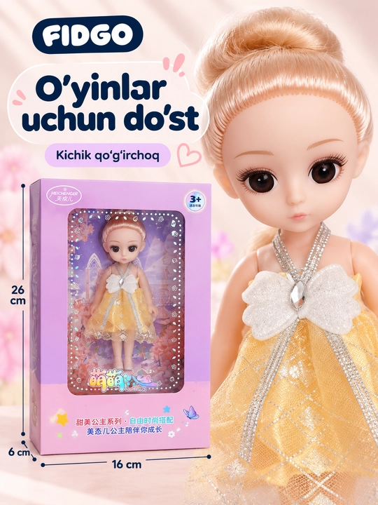 Qo‘g‘irchoqlar va aksessuarli o‘yin to‘plamlari