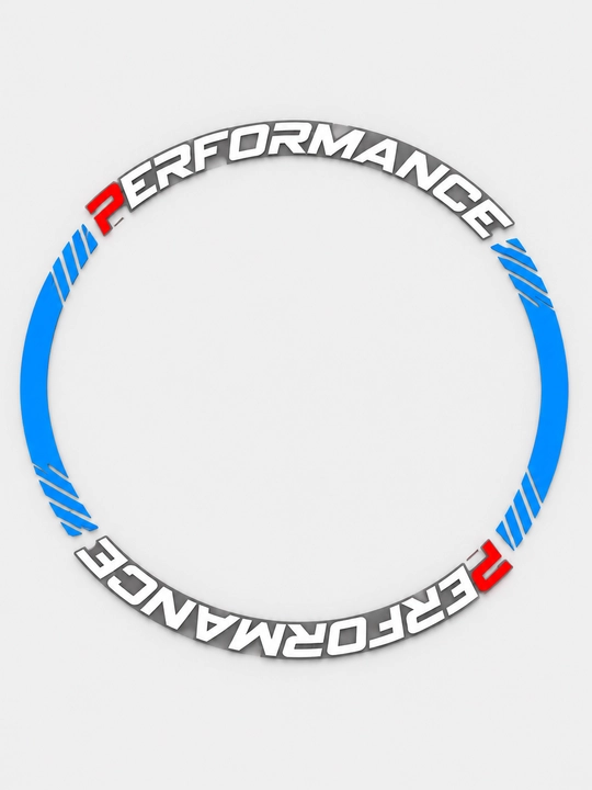 Avtomobil shinalari uchun SPORT va PERFORMANCE yozuvli dekorativ stikerlar