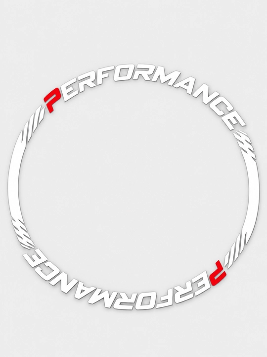 Avtomobil shinalari uchun SPORT va PERFORMANCE yozuvli dekorativ stikerlar
