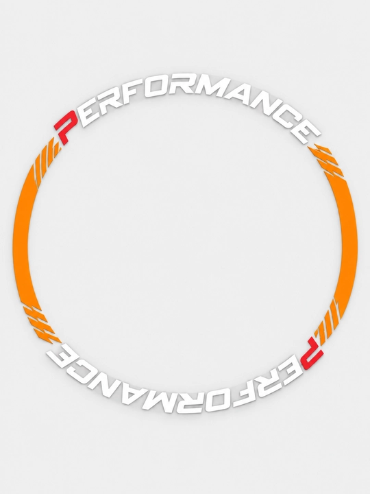 Avtomobil shinalari uchun SPORT va PERFORMANCE yozuvli dekorativ stikerlar