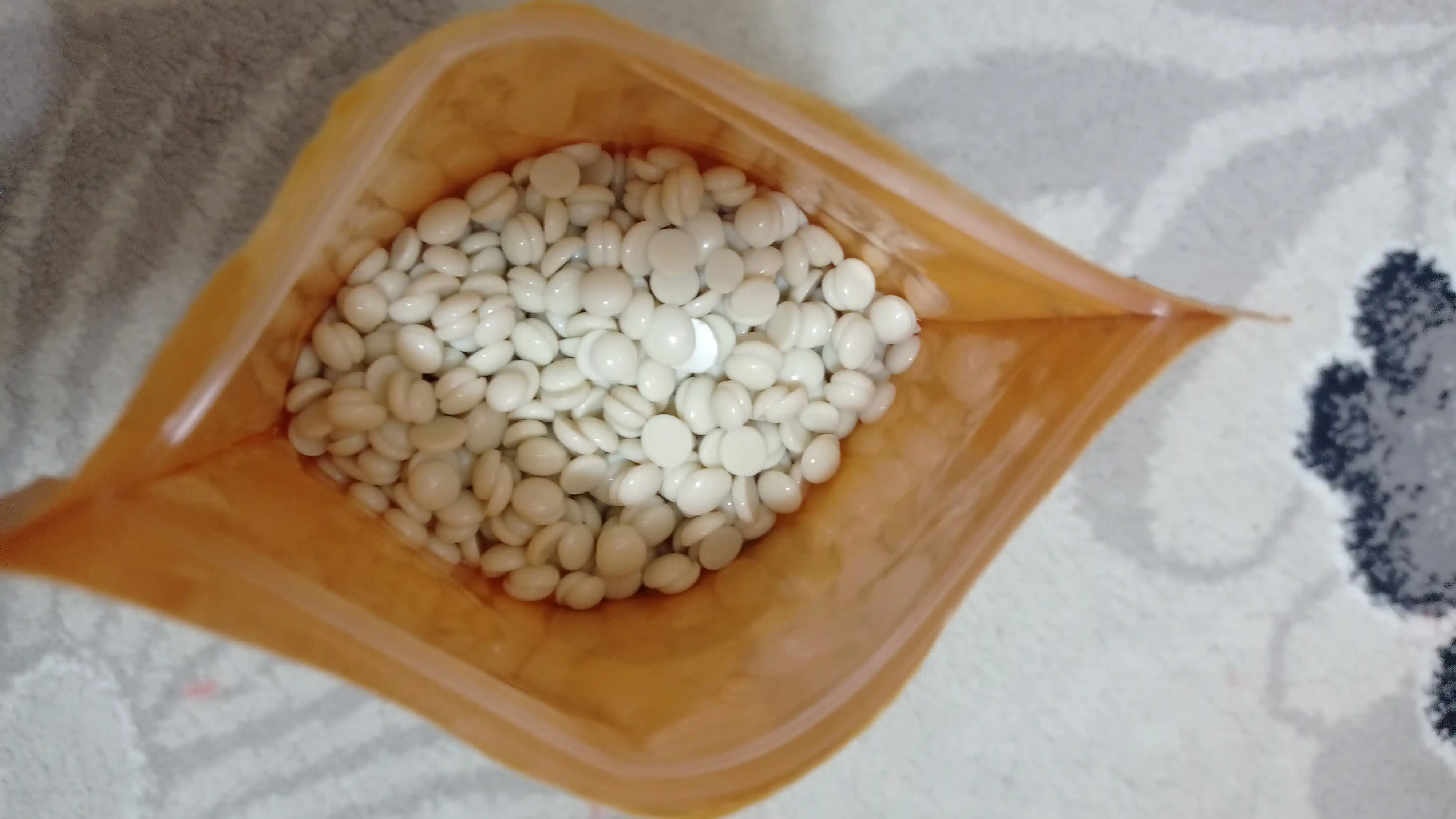 Granulalardagi depilatsiya mumi PEARL ROSIN WAXepilasyon uchun plyonkali mum, 200-1000 g