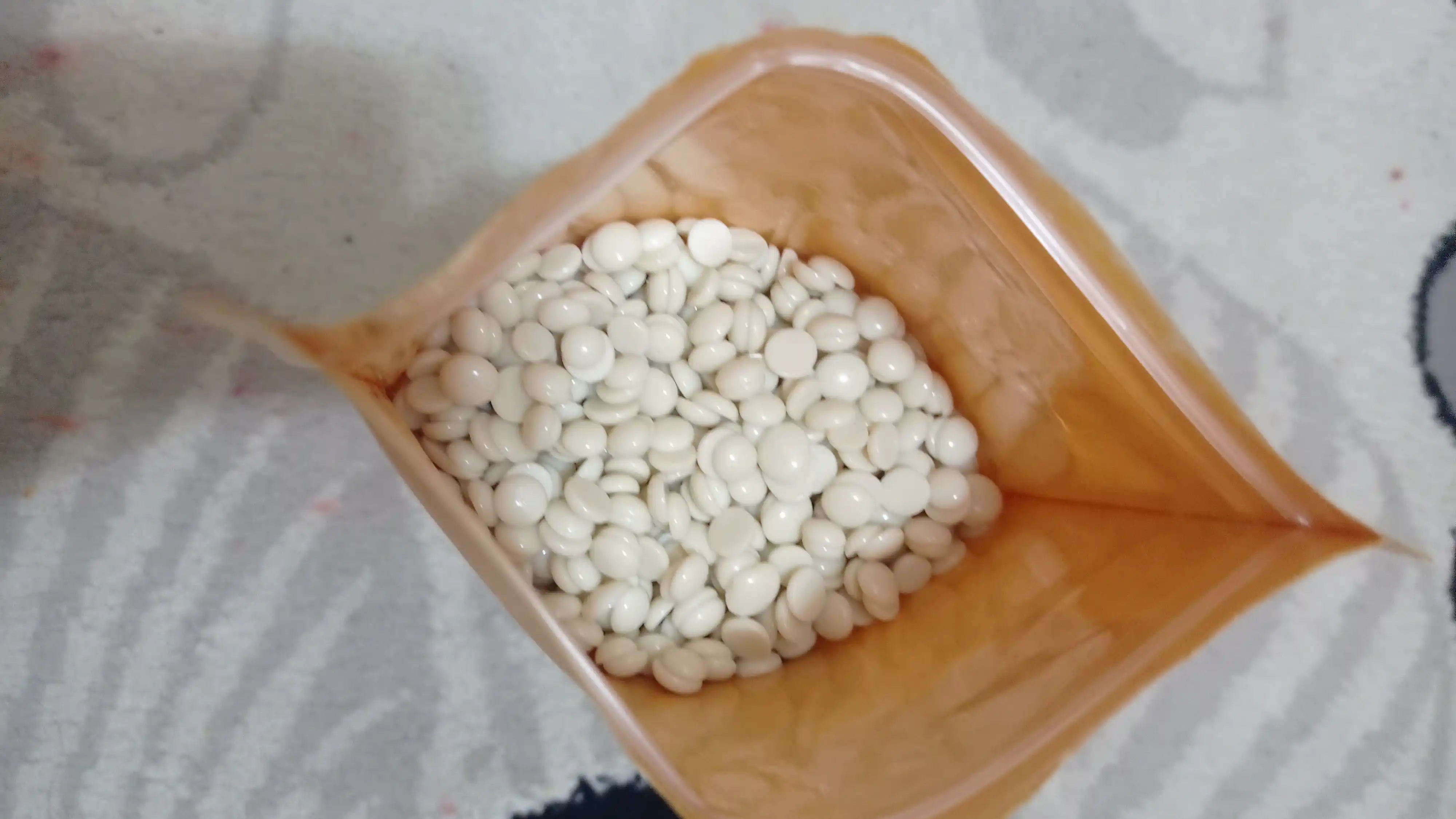 Granulalardagi depilatsiya mumi PEARL ROSIN WAXepilasyon uchun plyonkali mum, 200-1000 g