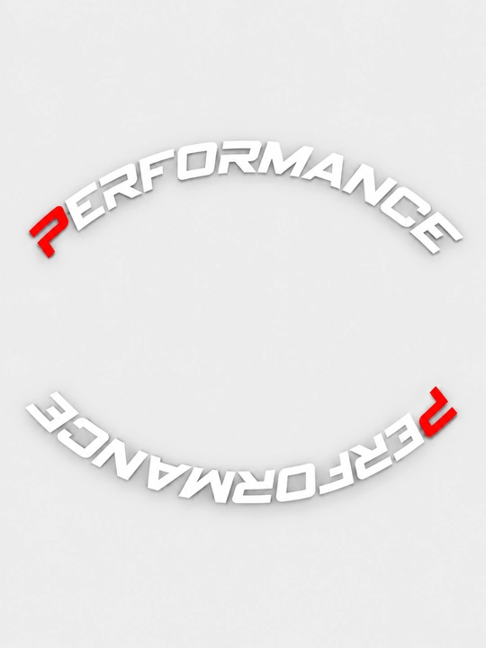 Avtomobil shinalari uchun SPORT va PERFORMANCE yozuvli dekorativ stikerlar