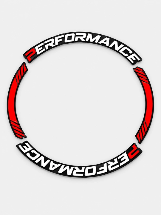 Avtomobil shinalari uchun SPORT va PERFORMANCE yozuvli dekorativ stikerlar