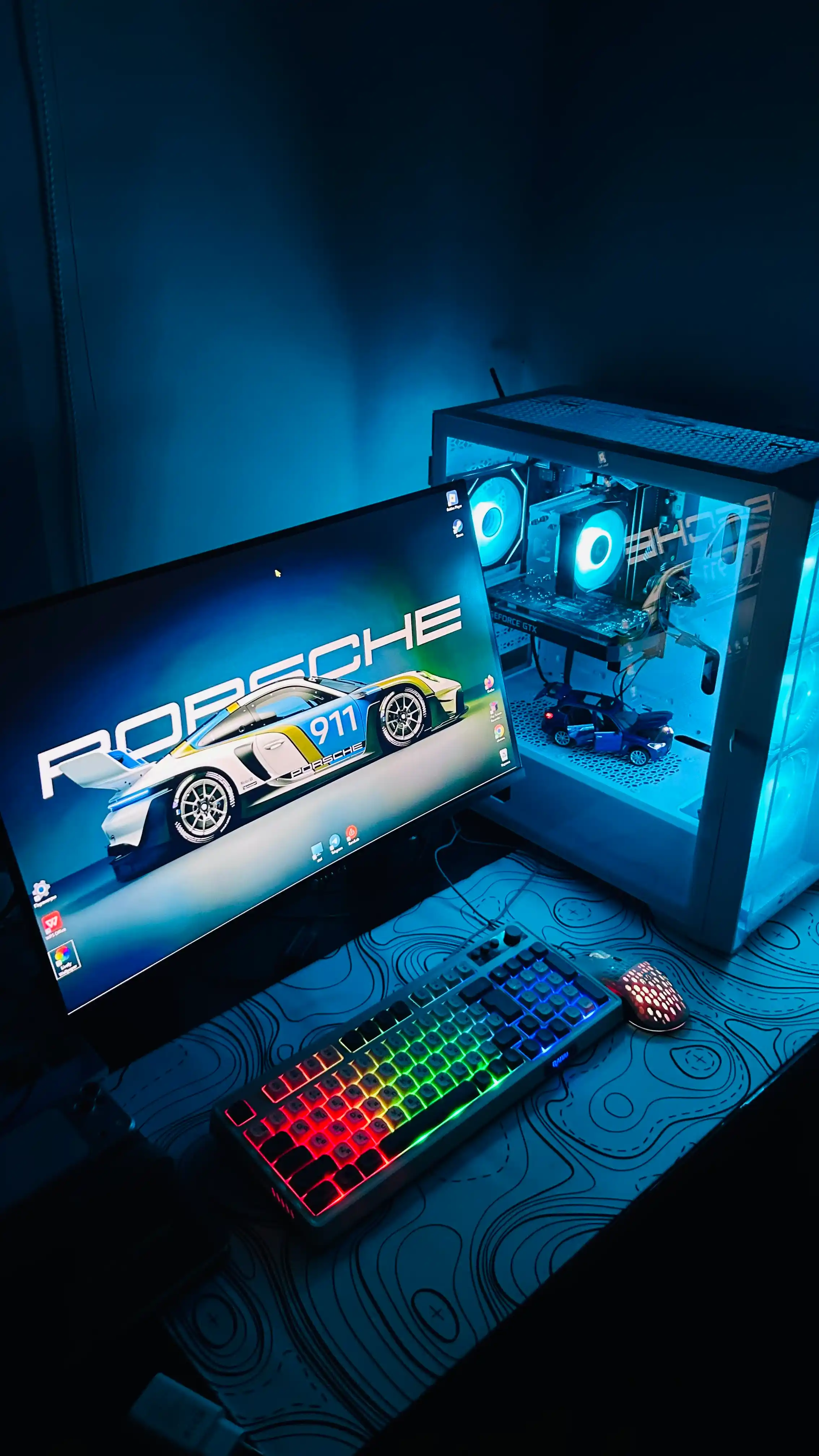 Компьютерный кейс ZTTECH G40 Grand Max White