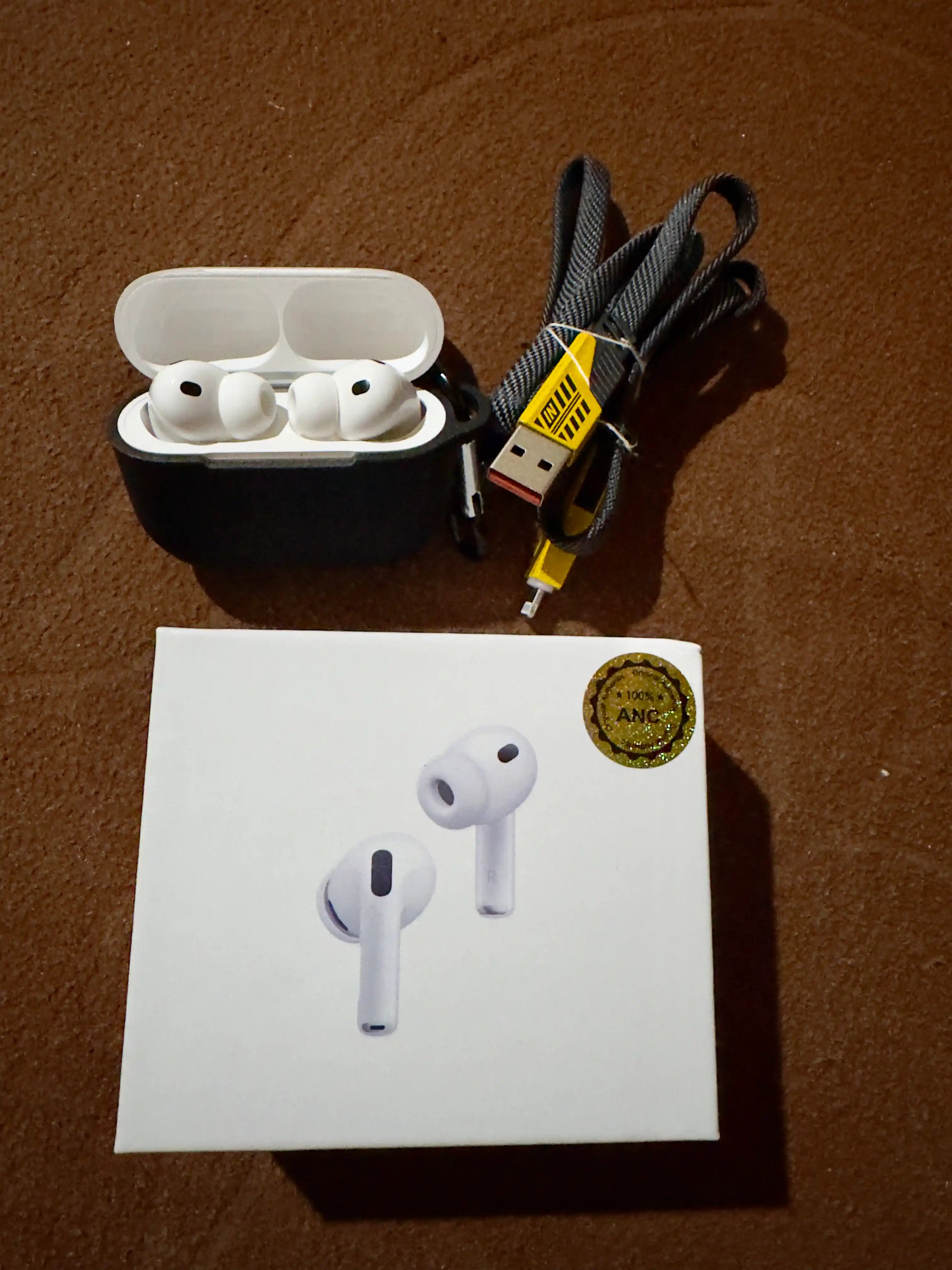 Pods Pro 3 ANC, simsiz quloqchinlar, Bluetooth, sensorli, barcha turdagi telefonlar uchun
