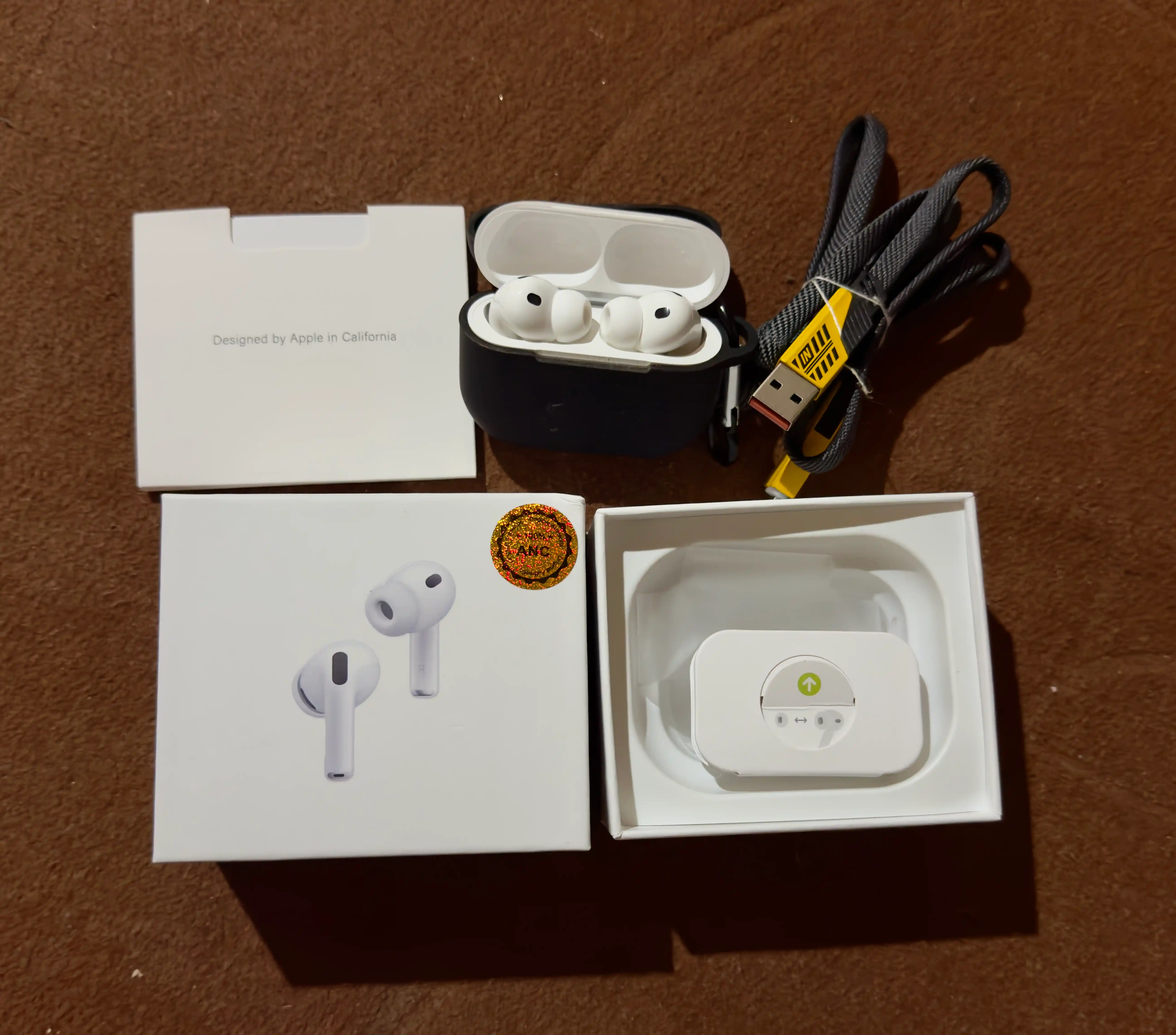 Pods Pro 3 ANC, simsiz quloqchinlar, Bluetooth, sensorli, barcha turdagi telefonlar uchun