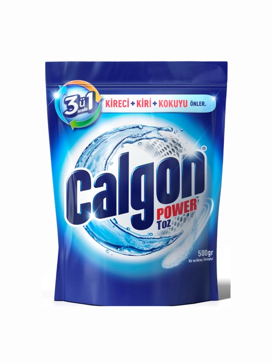 Suvni yumshatish va ohak hosil bo'lishining oldini olish uchun "Calgon 3 tasi 1 da" kukuni, 500 g