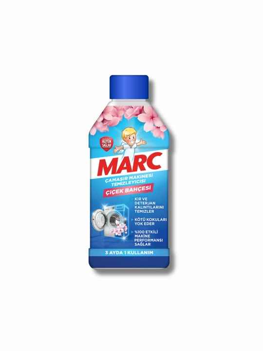 Kir yuvish mashinasi tozalash vositasi MARC "Floral freshness", 250 ml