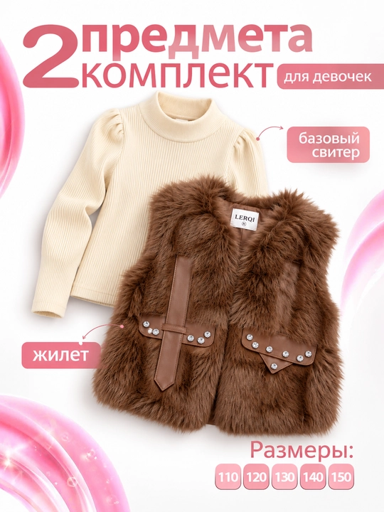 Jilet sviter qizlar uchun